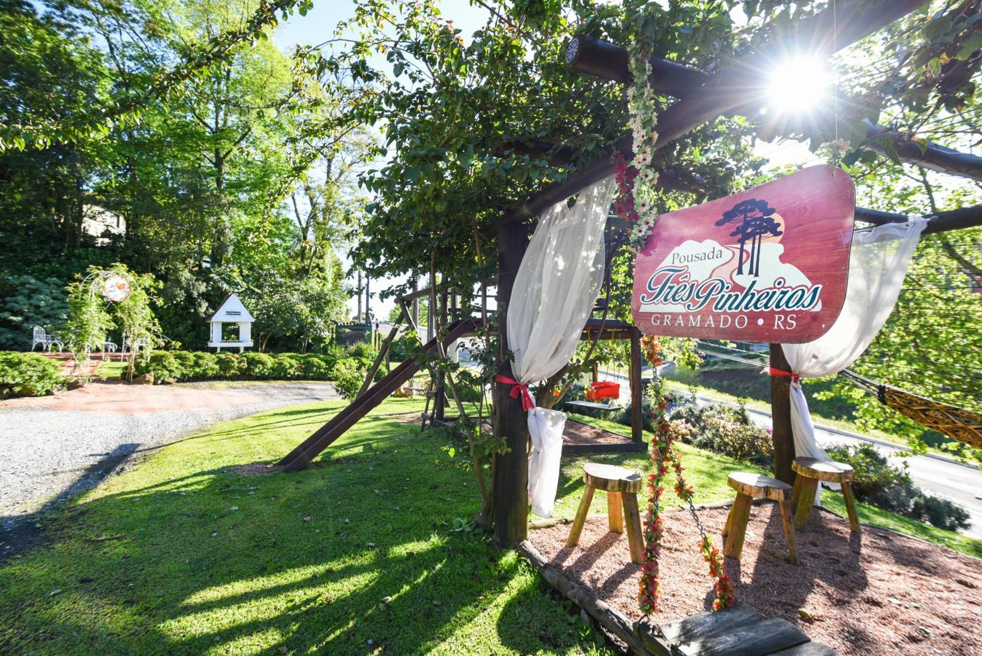 Pousada Tres Pinheiros Gramado Bagian luar foto
